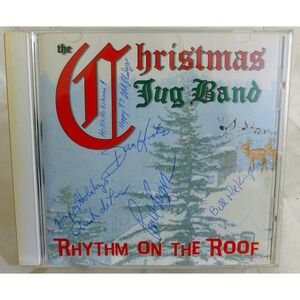 Rhythm on the Roof by Christmas Jug Band ( CD, 1997 ) Band Signed / Autographed